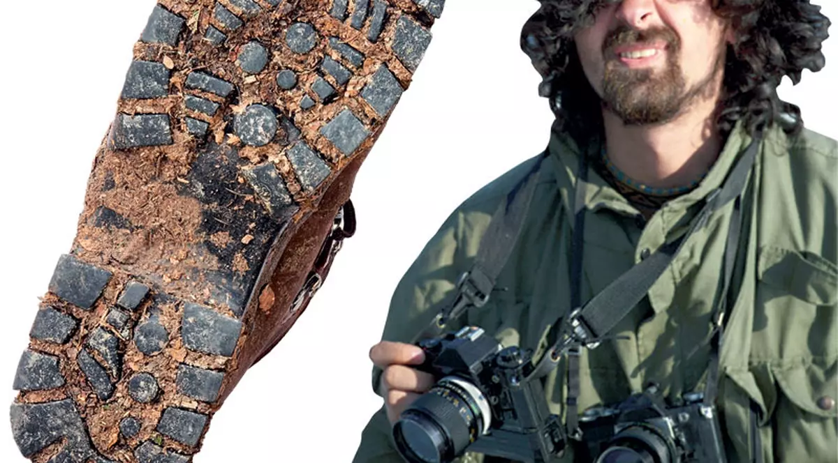 «Mi-au găsit pe ghete pământ din Gaza»