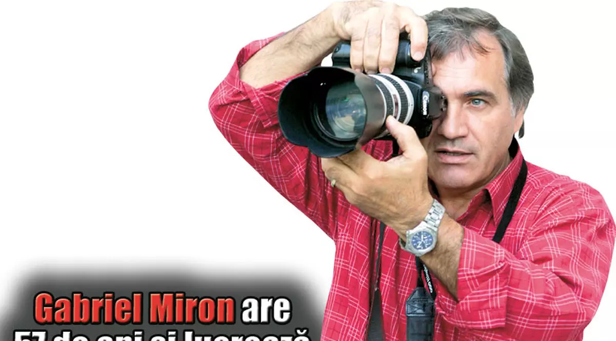 Gabriel Miron, primul fotoreporter român în Fâşia Gaza