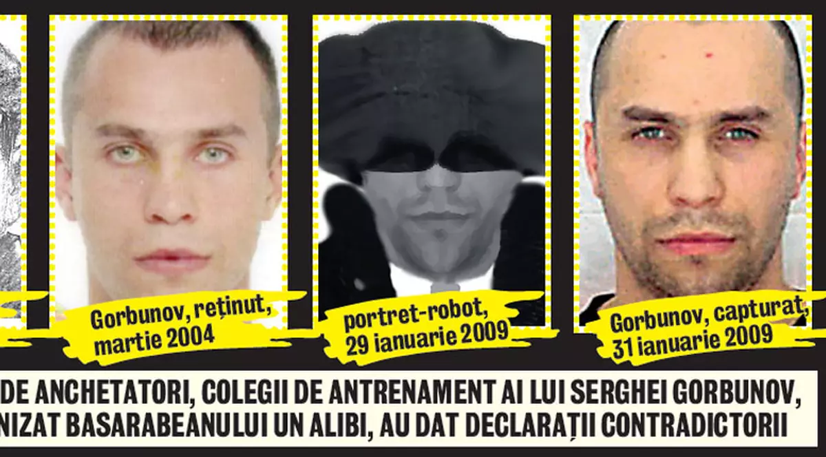 Iată feţele suspectului în masacrul de la Braşov