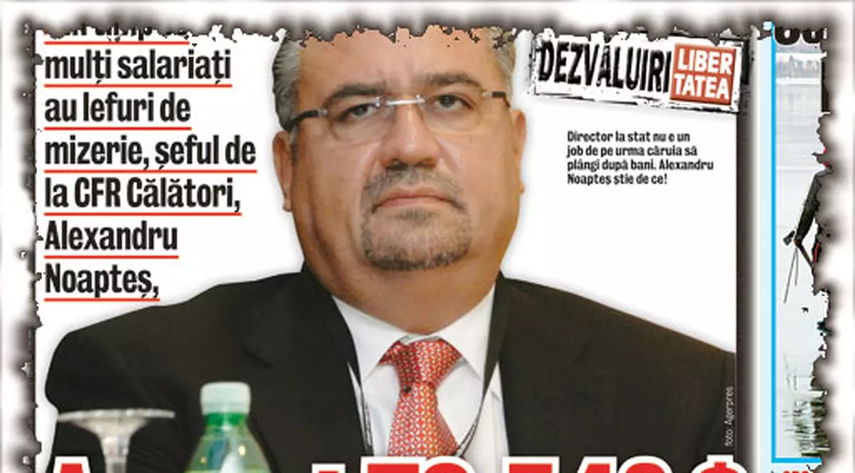Noapteş, tot mahăr la CFR Călători