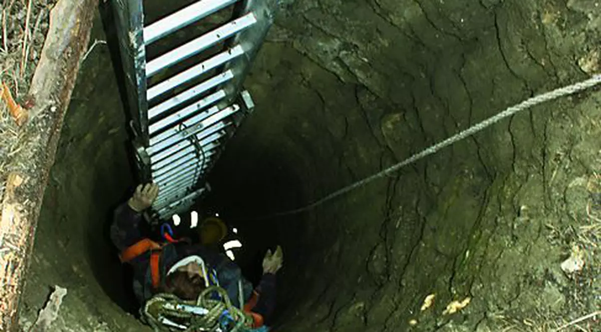 A căzut în puoe din cauza curcii