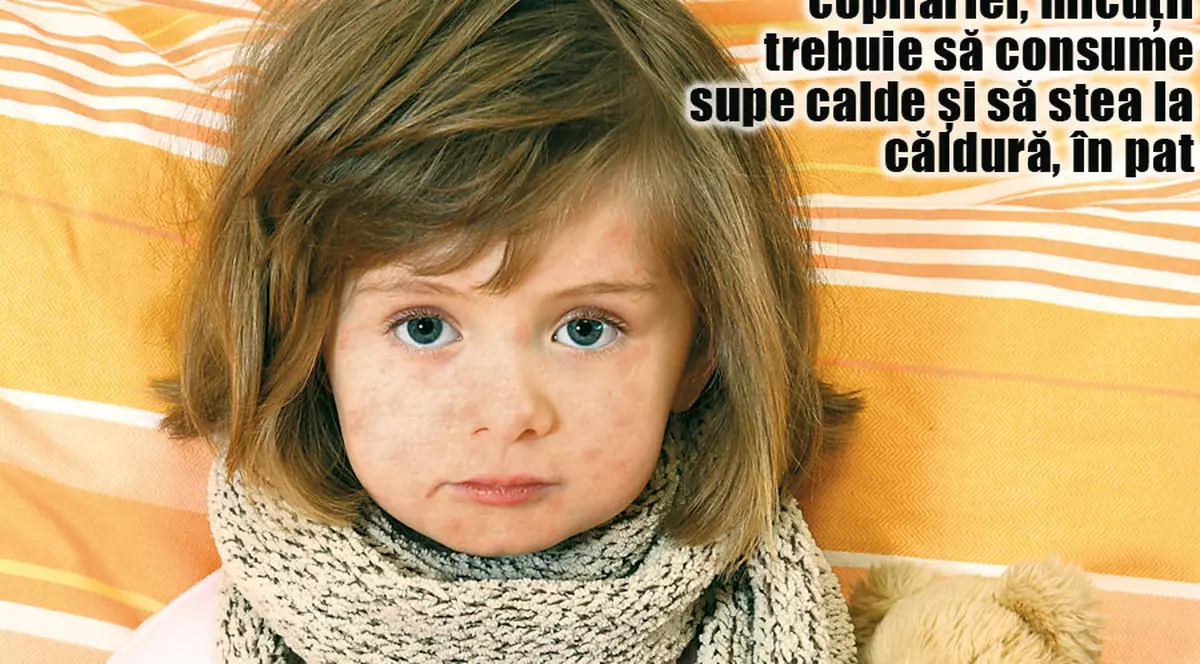Daţi-le supă ca să le treacă bubiţele