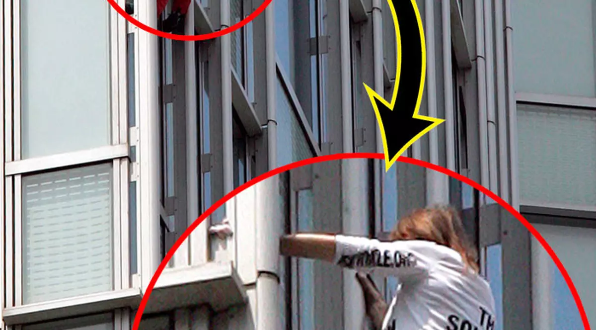 A escaladat 73 de etaje cu mâinile goale