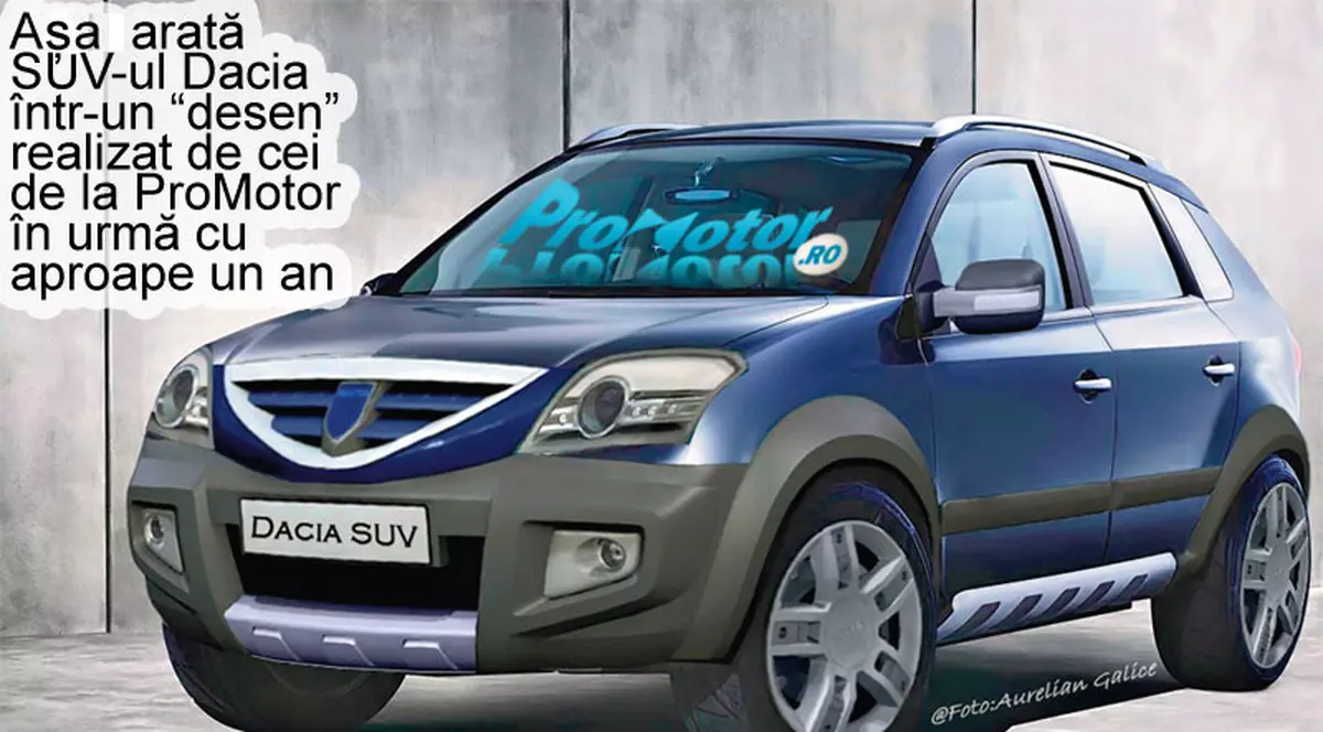 Dacia va prezenta la Geneva primul său SUV