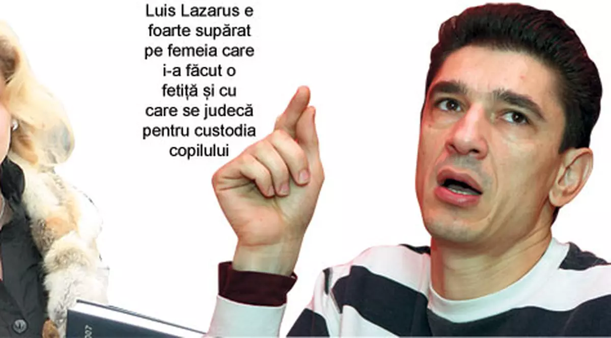 Lazarus continuă circul cu fosta amantă: «Eşti o panaramă»