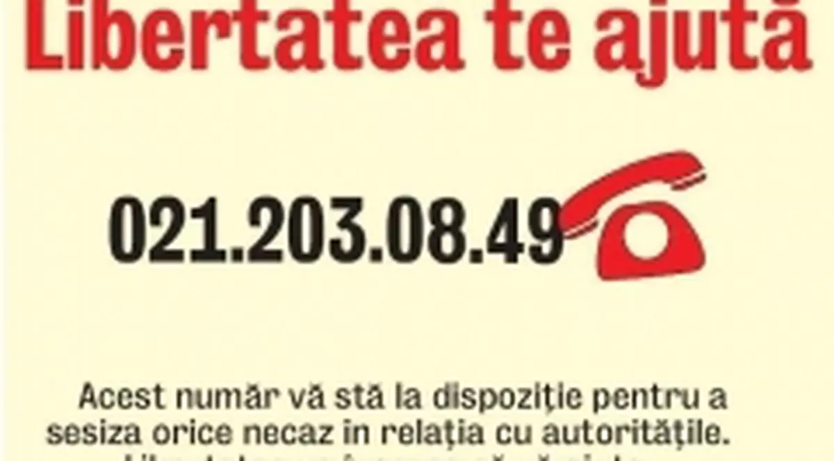 Libertatea te ajută! Cărţi de muncă 