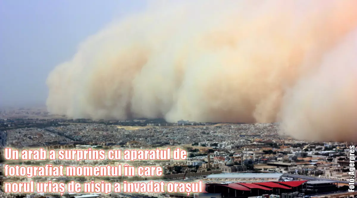 Nisipul «a înghiţit» un oraş întreg!