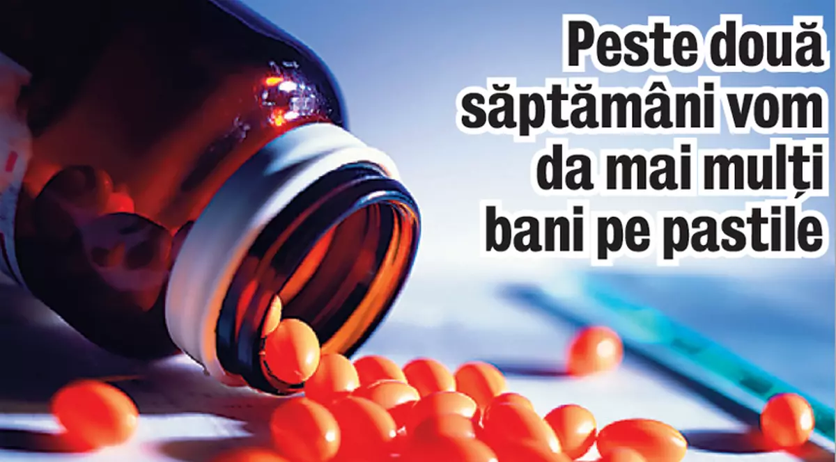 De la 1 aprilie, medicamentele româneşti se scumpesc cu 6%