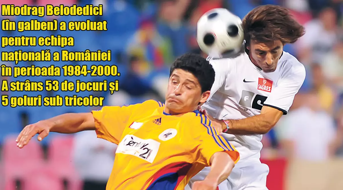 Belodedici: «Nu batem, la revedere calificare»