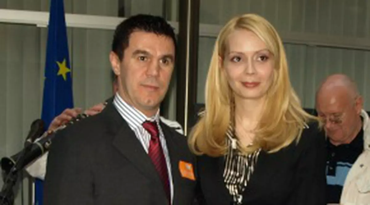 Daciana Sârbu promovează România cu Mihai Leu