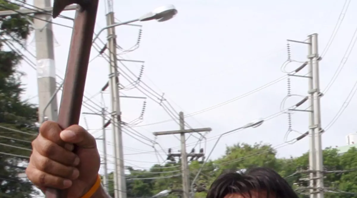 Un român din Spania a vrut să-l omoare pe un altul cu un topor