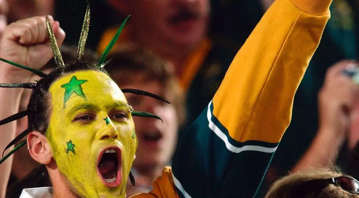 Suporteri gonflabili, pentru a încuraja echipa