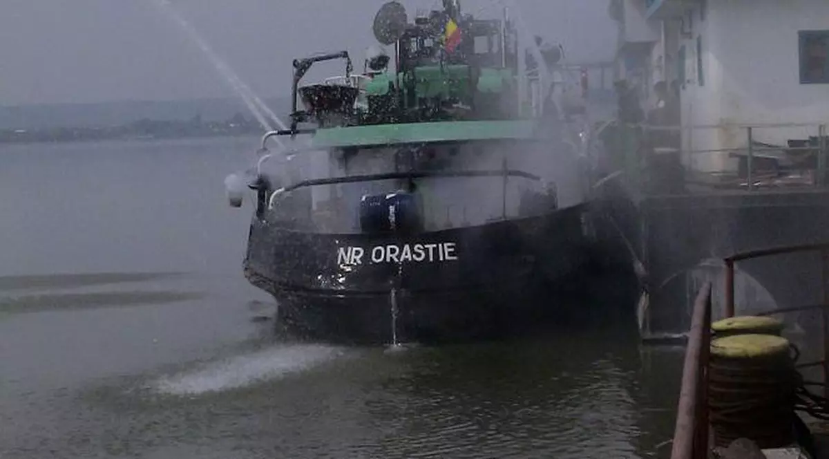 Test dificil pentru pompierii din Severin