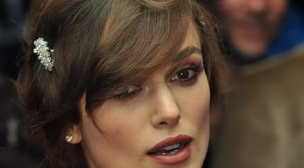 Keira Knightley e mâncăcioasă