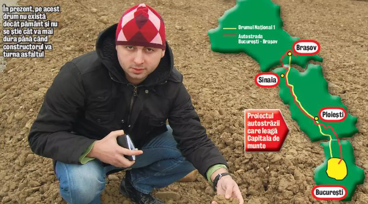 Aşa arată Autostrada Bucureşti - Braşov!
