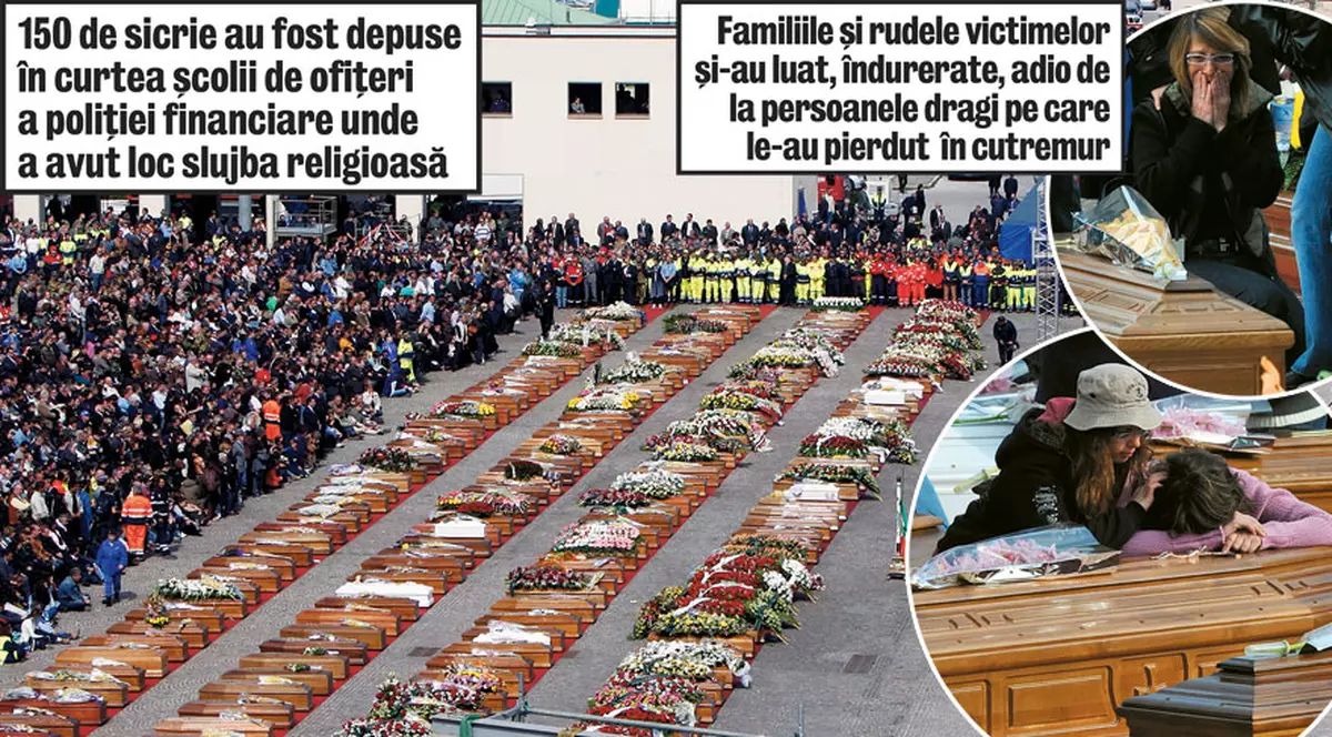 Italia îşi plânge morţii!