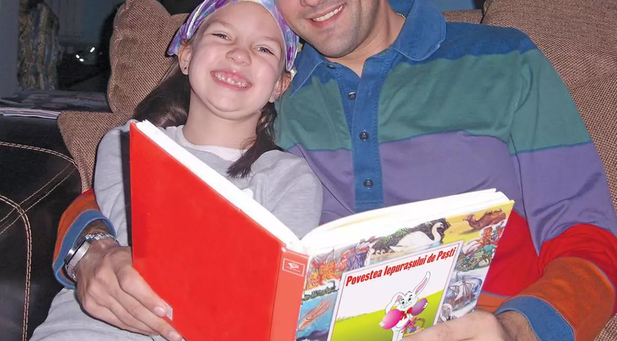 Povestea lui Cosmin Cernat pentru fiica sa, Ayana: "Iepuraşul de Paşte"