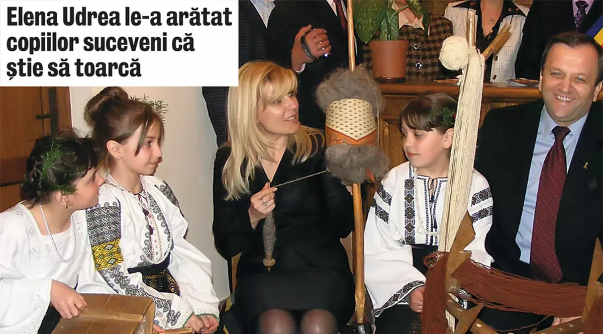 Udrea a tors lână la Suceava