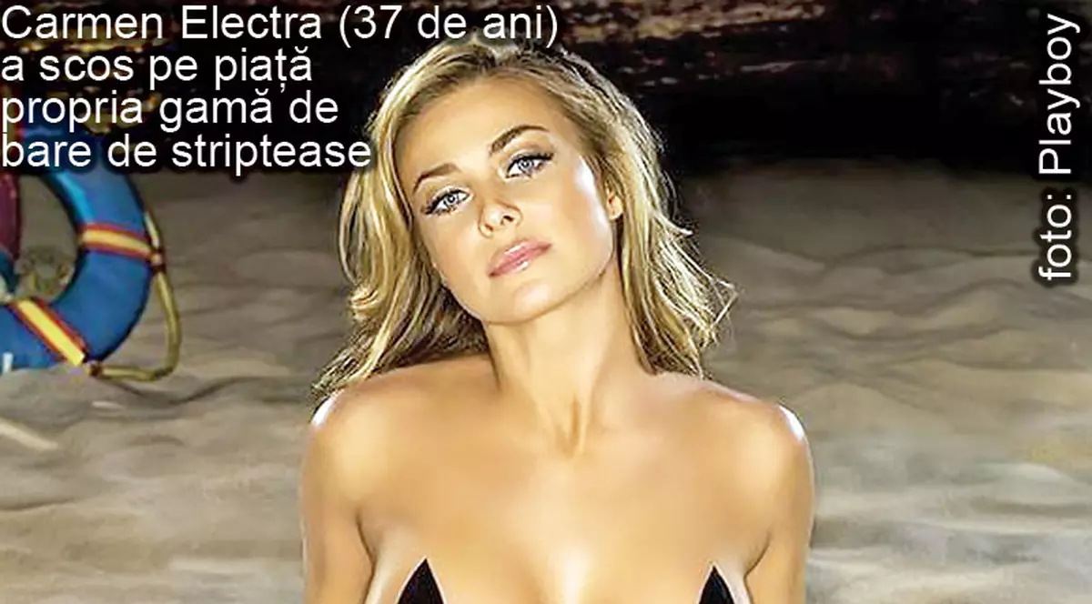 Carmen Electra,«ameninţată» de un fost iepuraş Playboy