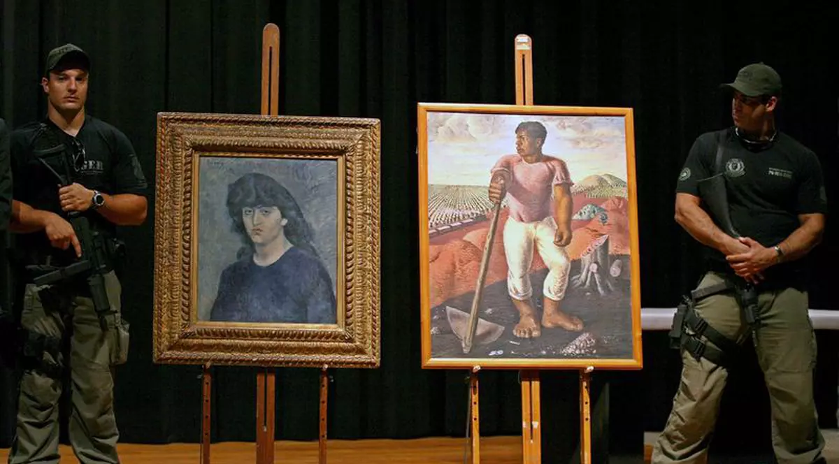 Tablouri estimate la 1,7 milioane de dolari, furate la Sao Paulo