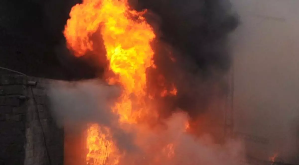 Incendiu puternic la spitalul "Sfânta Maria" din Capitală