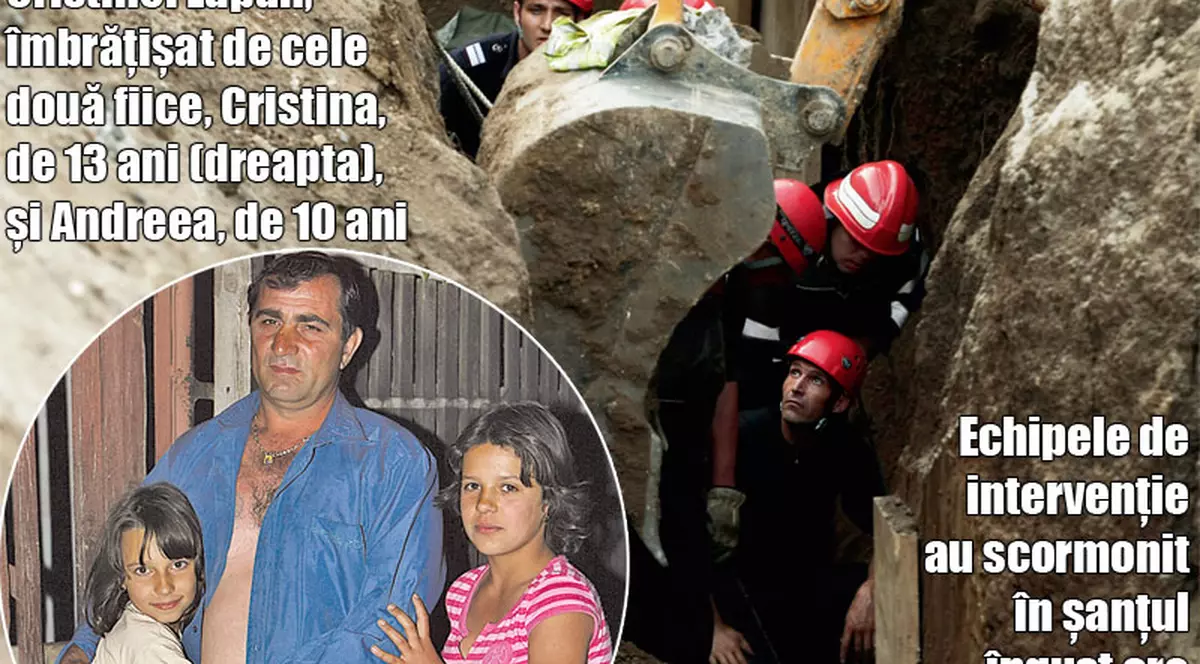 «Dumnezeu l-a lăsat pe tati cu noi!»