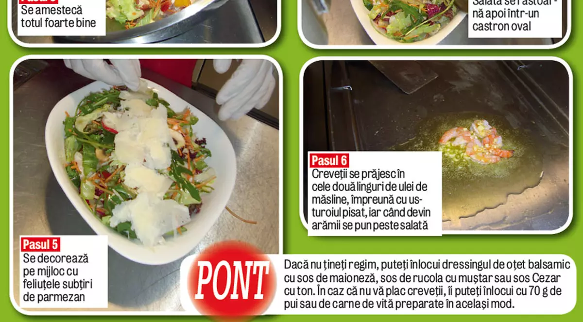 Ora de gătit - Invaţă să facio salată Mista Grande