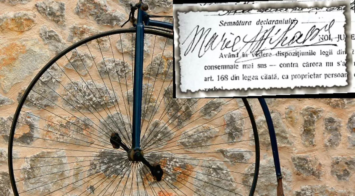 Bătaie pe casa«Miţei Biciclista»