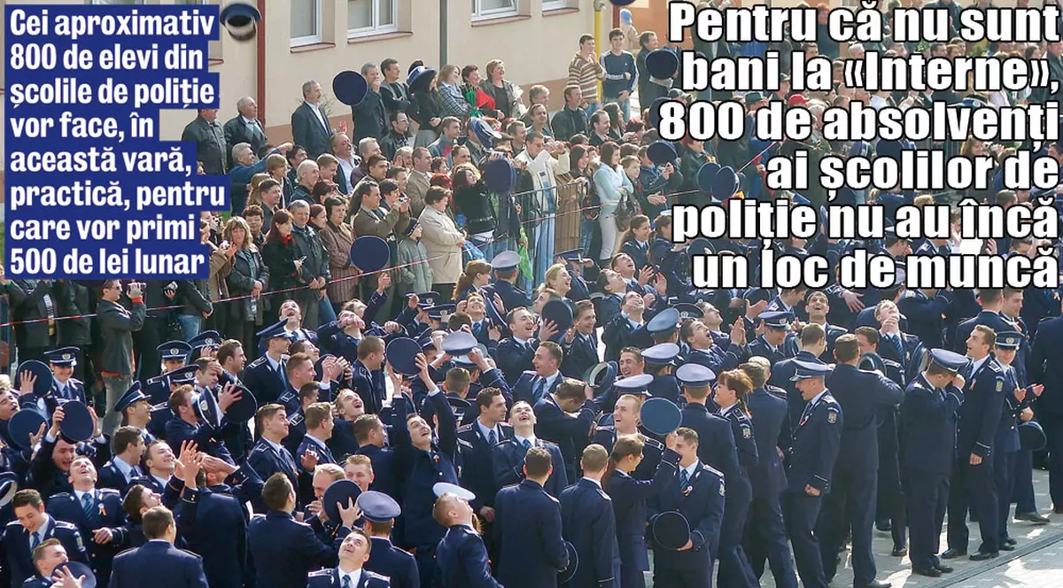 Poliţişti... abia la toamnă