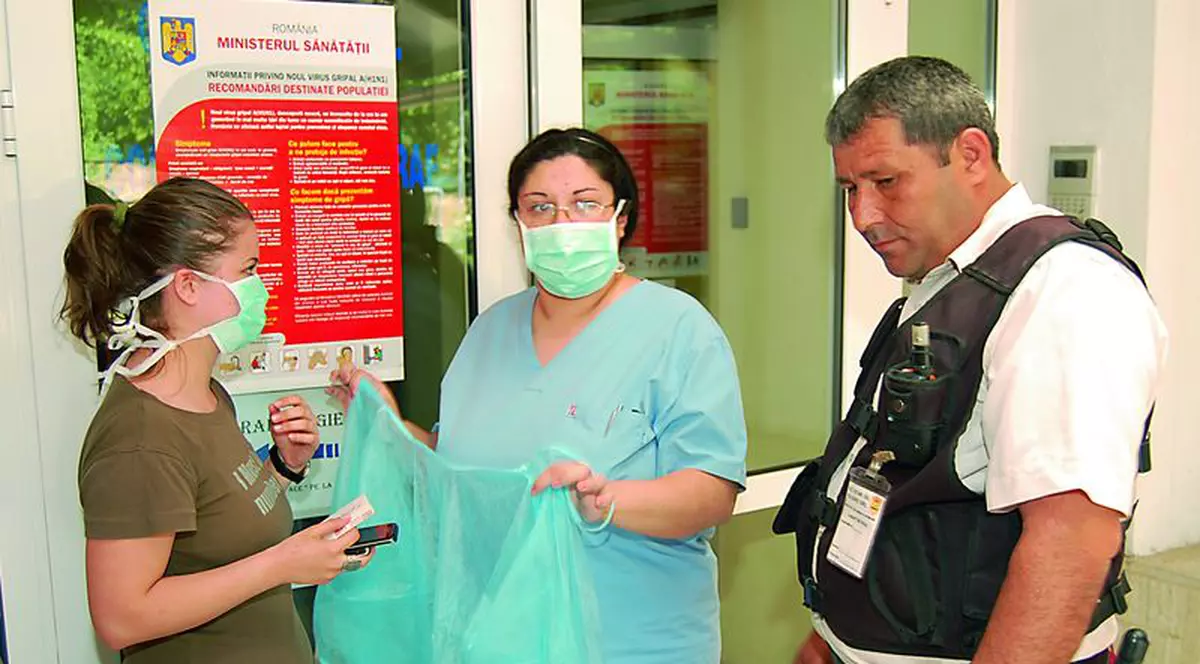 Gripa, păzită de poliţişti!