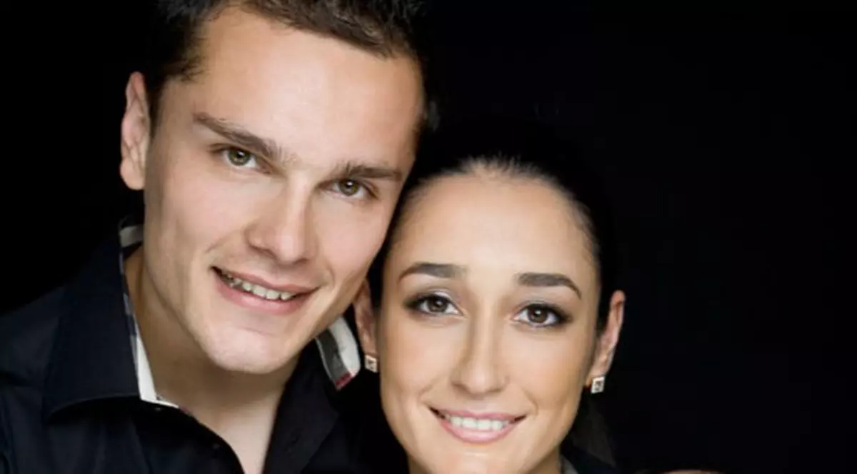 Lumea bună s-a înghesuit la botezul lui David Ioan, fiul Andreei şi al lui Vlad Munteanu