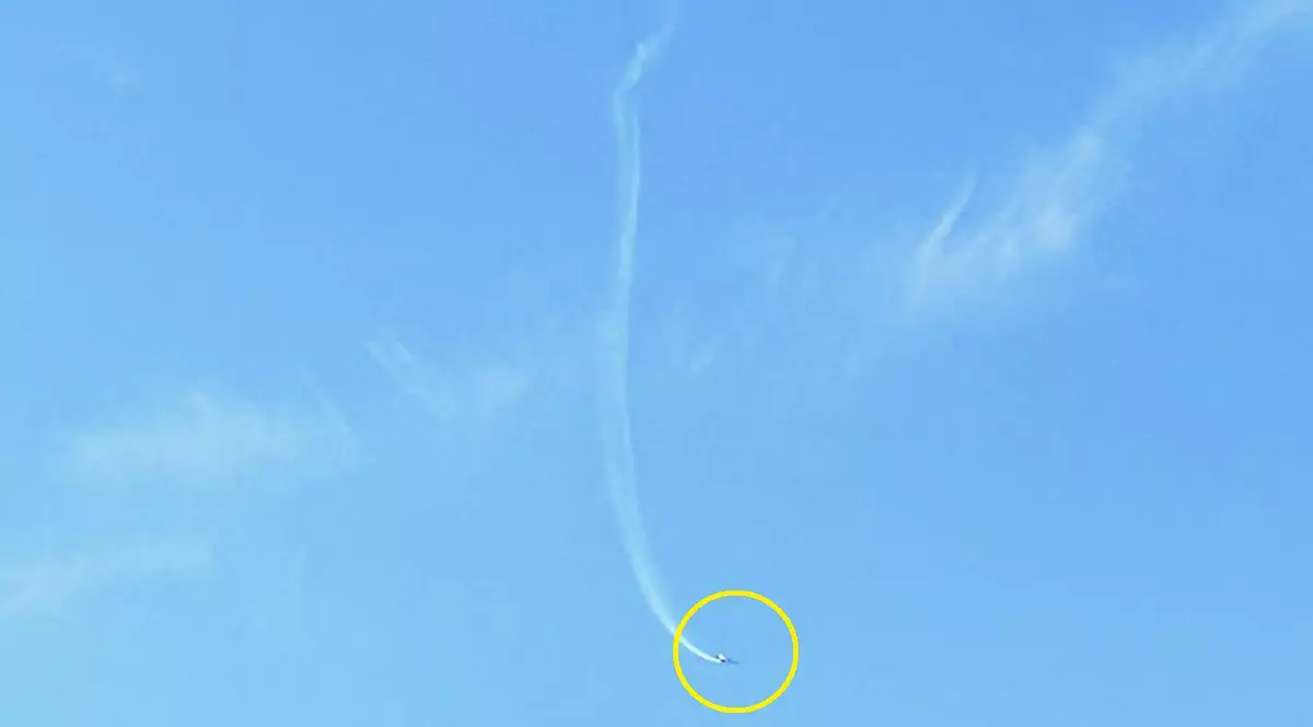 Aşa s-a prăbuşit avionul