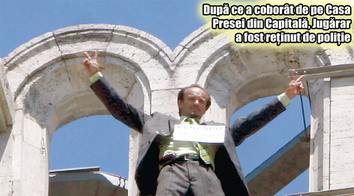 Aşa a făcut el grevă!