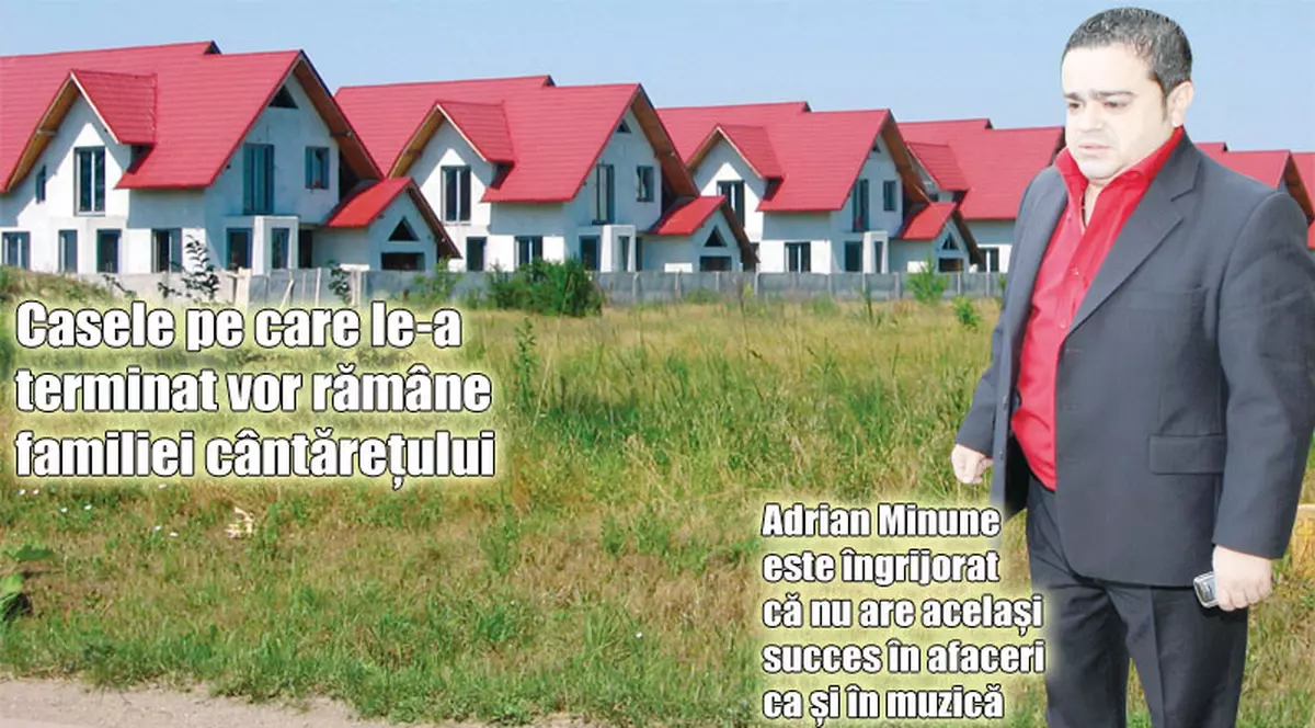 Adrian Minune resimte din plin criza financiară: A oprit construcţiile
