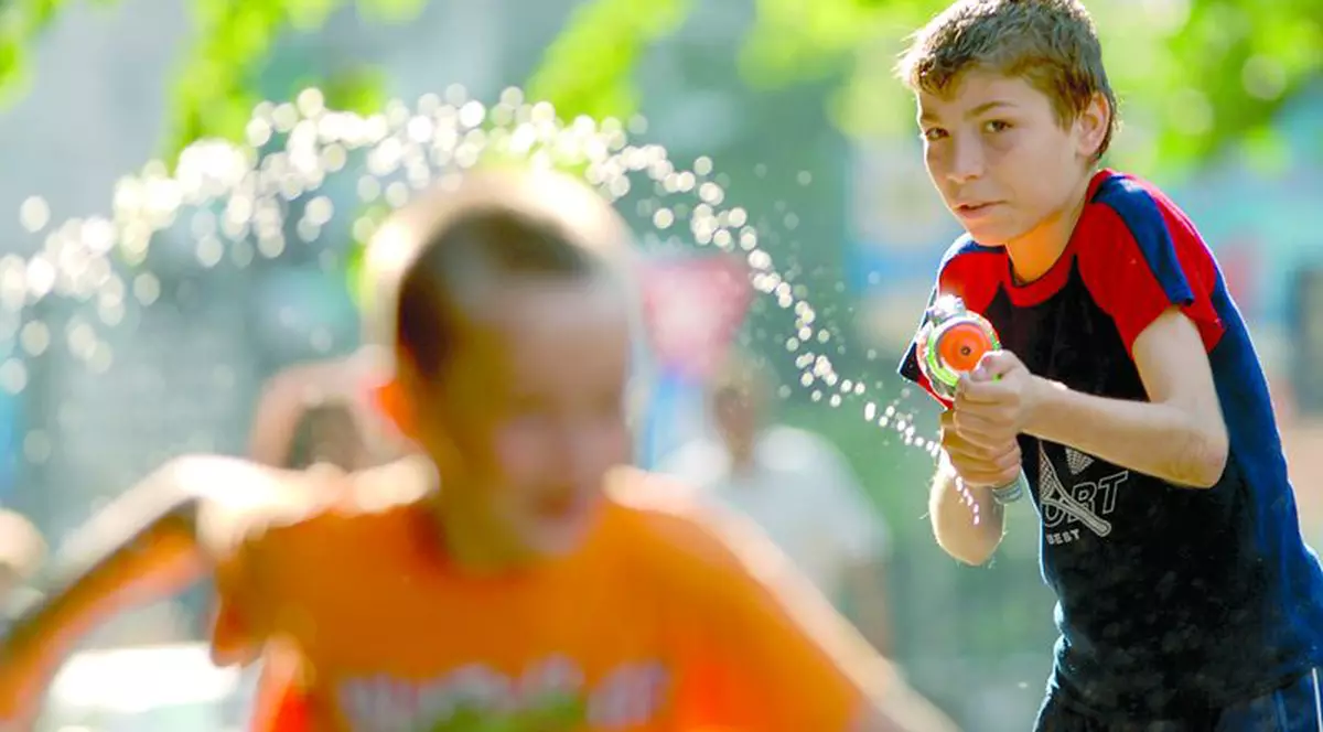 Ce bine e la bălăceală!