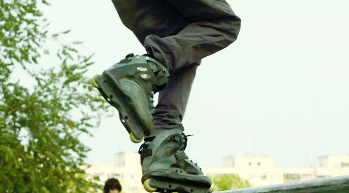 Show cu role şi biciclete în Herăstrău