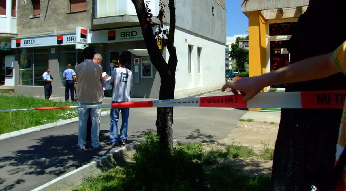 Tentativă de jaf la o bancă din Braşov