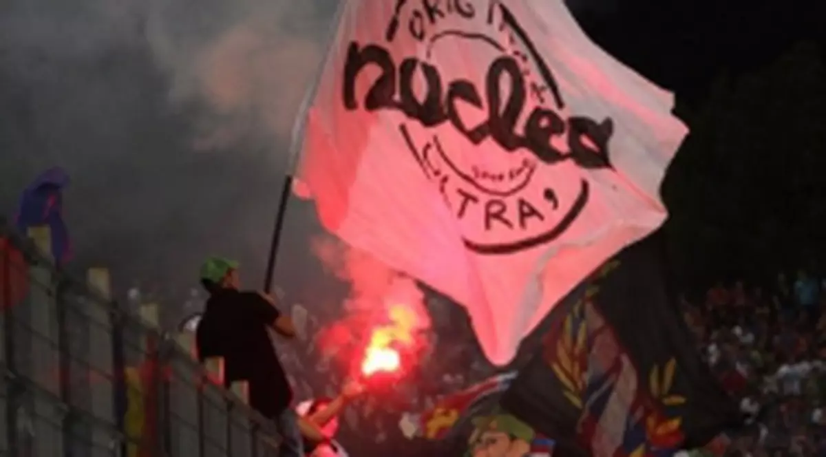 Şase suporteri stelişti au fost răniţi la meciul cu Ujpest