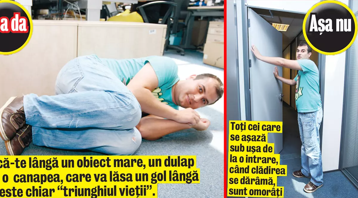 Ce să faci în caz de cutremur?