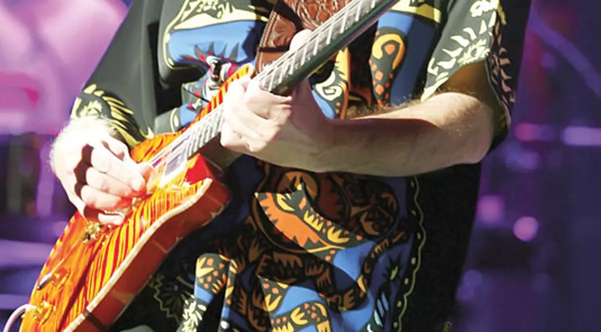 Santana cântă prima oară în România