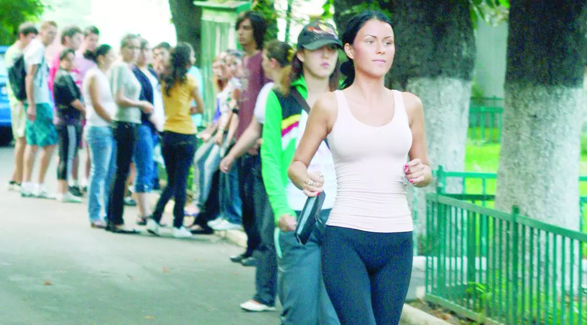 Crudu a alergat să prindă Bac-ul