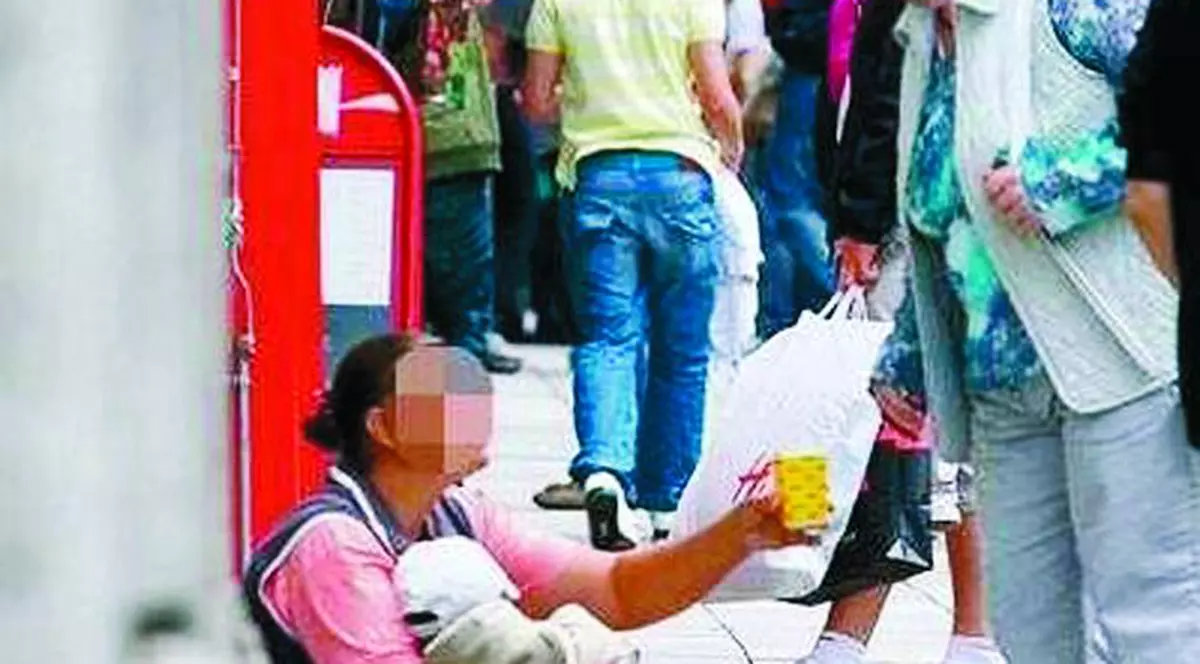 Stuttgart-ul, invadat de cerşetori români