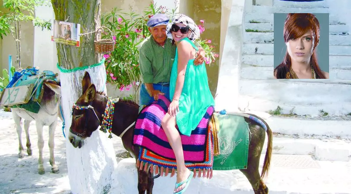 S-a plimbat cu măgarul