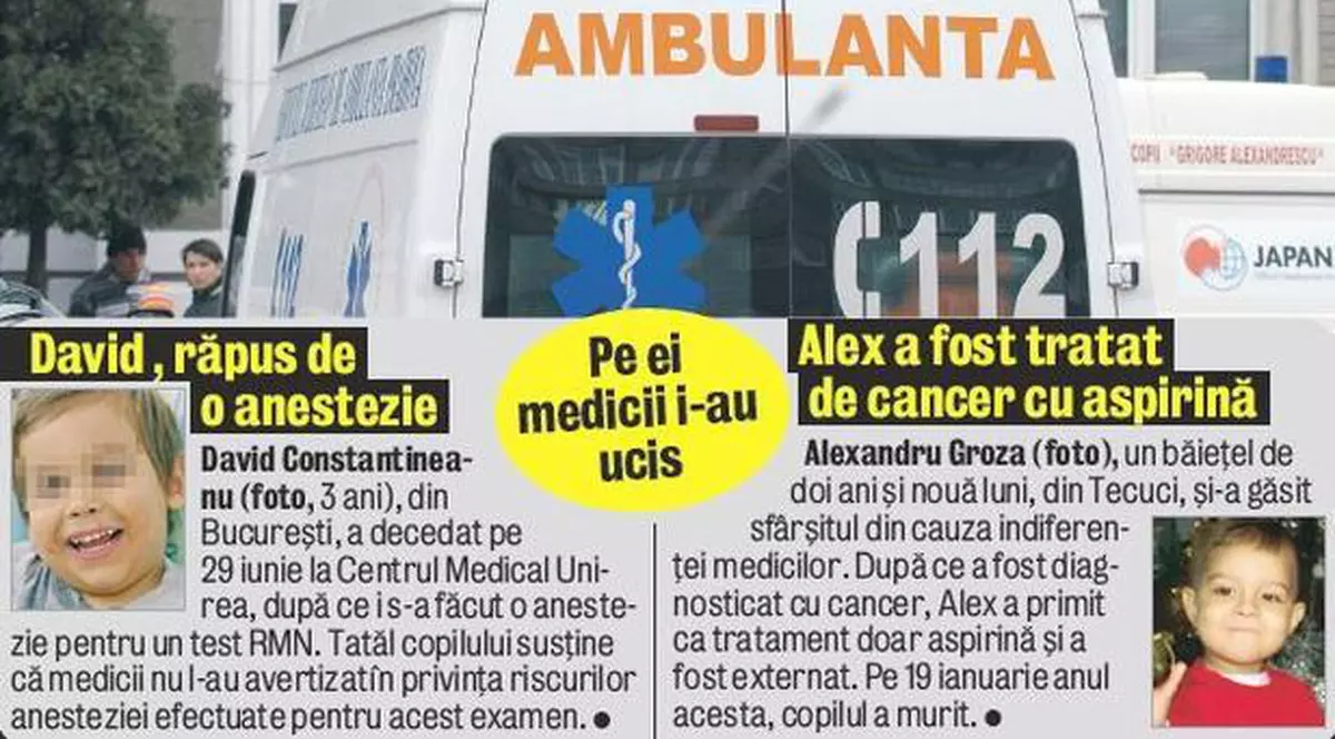 A murit în mâinile medicilor