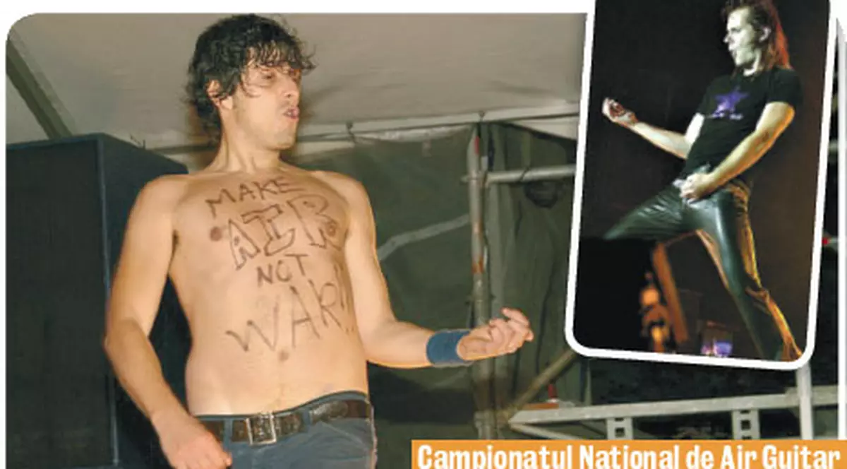 Campionat Naţional de Air Guitar la Green Hours