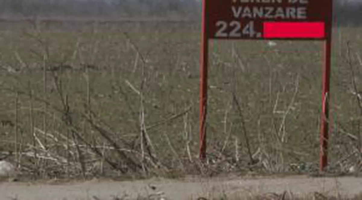 Proprietar de teren, aştept cumpărător naiv!