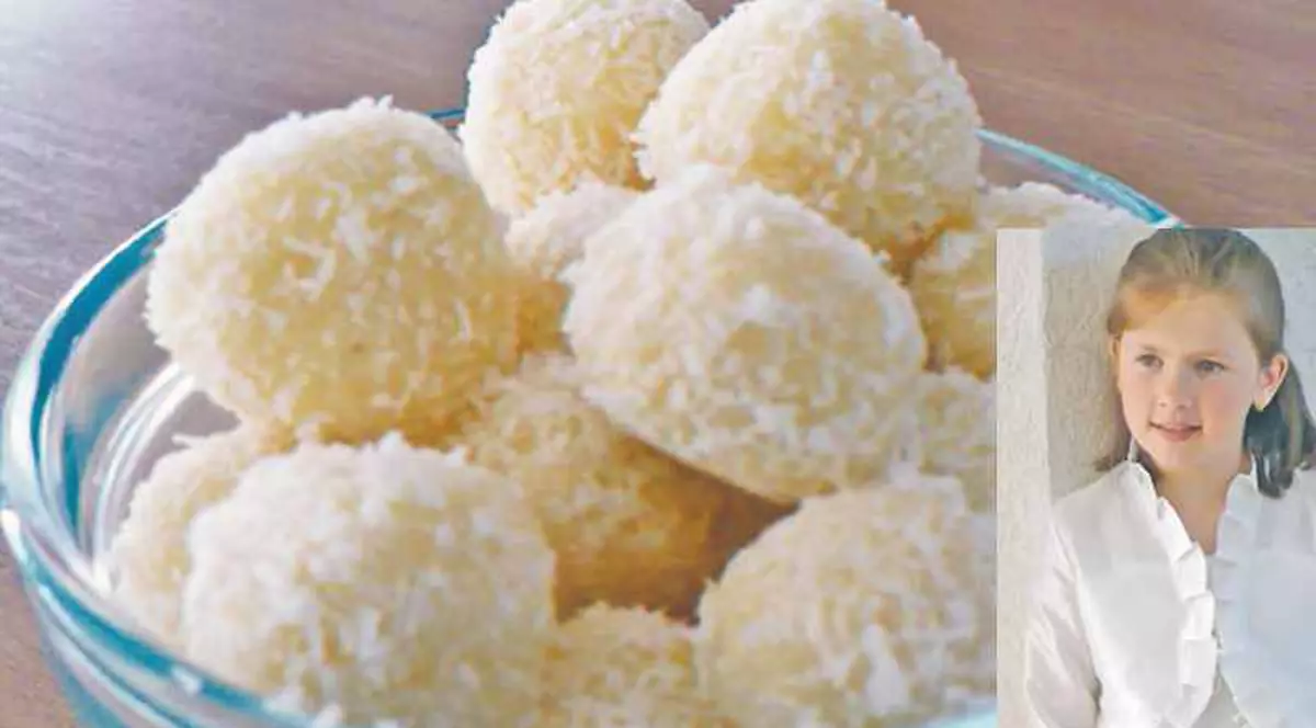 Bomboane cu nucă de cocos