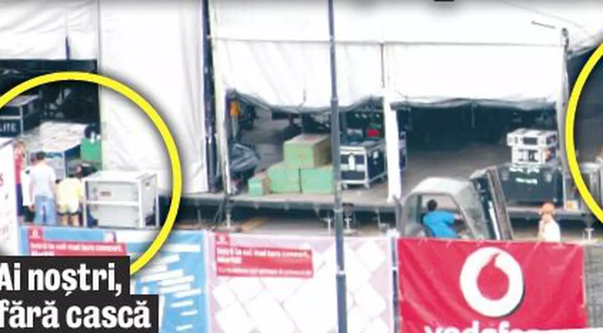 Show-ul Madonnei face victime printre muncitori