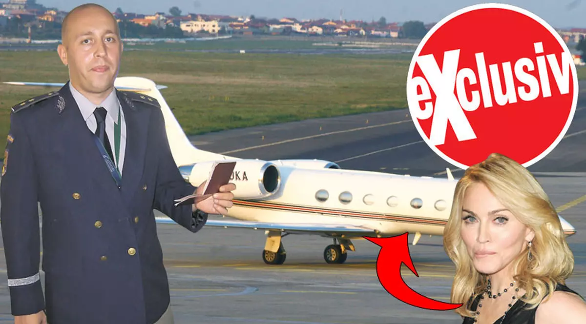 El a verificat paşaportul Madonnei