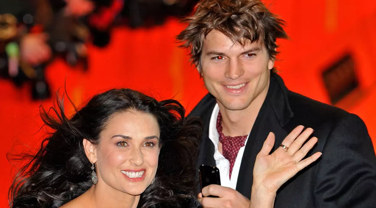 Demi Moore vrea un bebe de la Ashton Kutcher